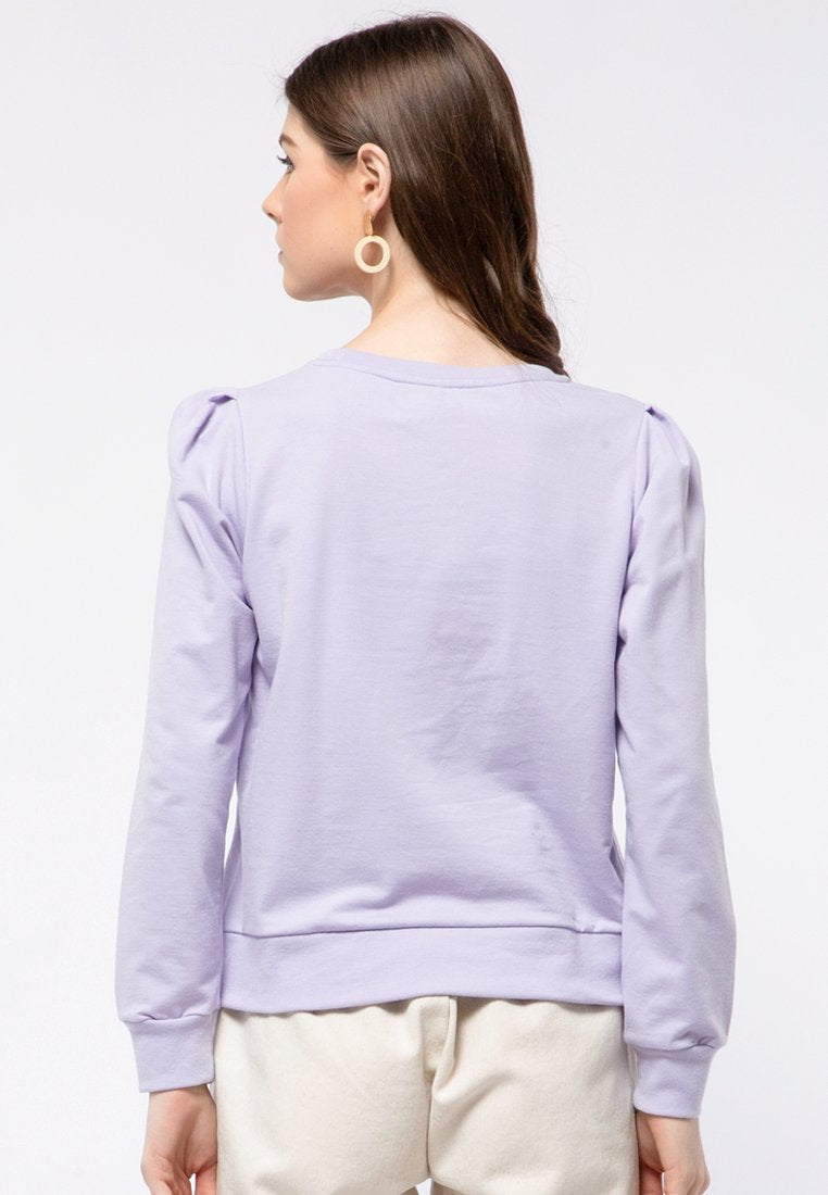 Puff Sleeve Sweatshirt