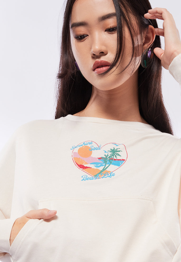 Baggy Long Sleeve Sweatshirt