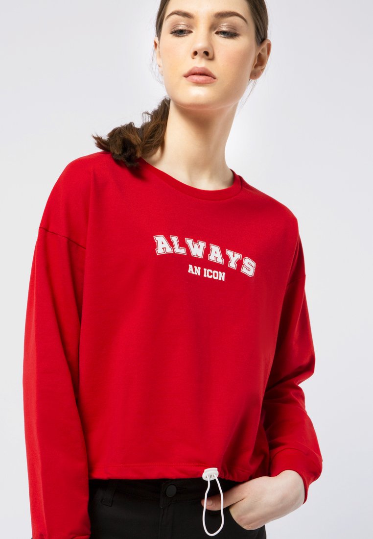 Drawstring Sweatshirt