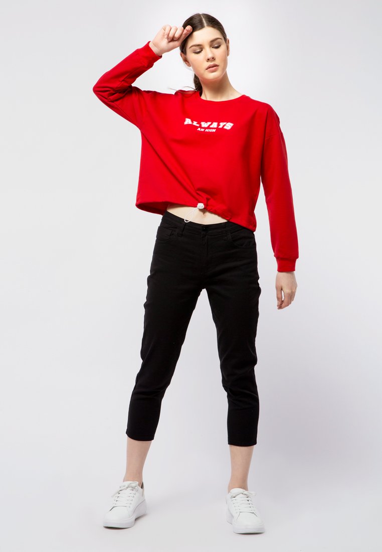 Drawstring Sweatshirt