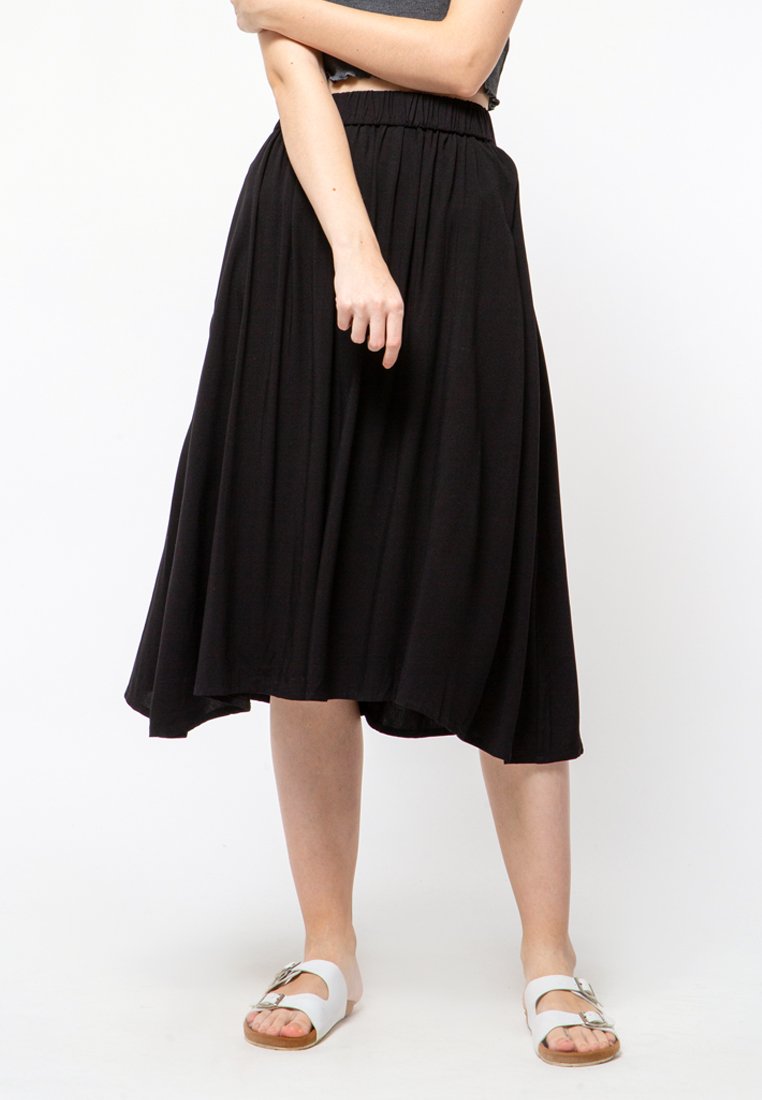 Black Midi Skirt