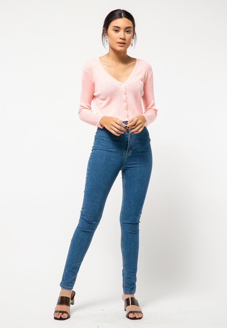 Long T-Shirt with Button
