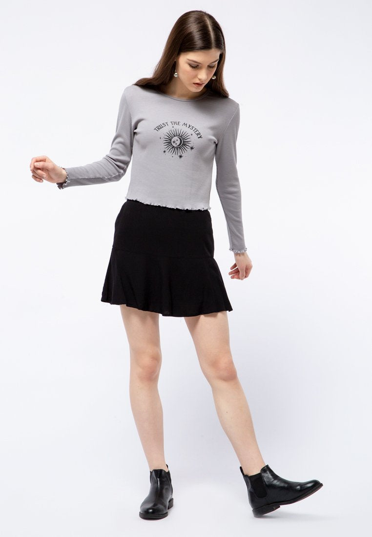 Printed Long T-shirt