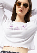 Printed Long T-shirt