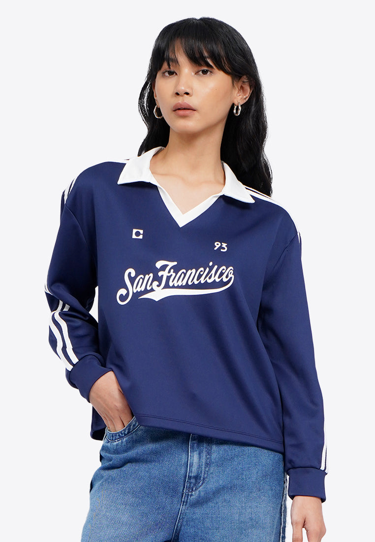 Long Sleeve Graphic Jersey