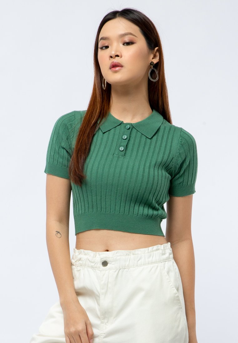 Knit Polo Shirt