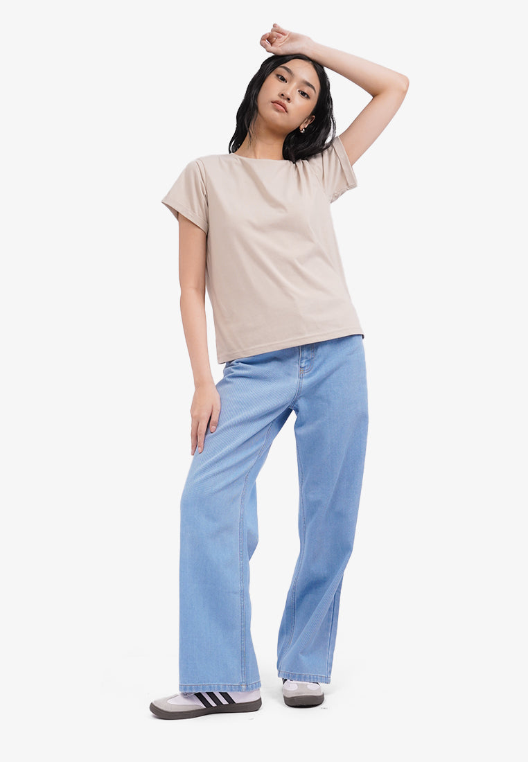 Roll Up Short Sleeve T-Shirt