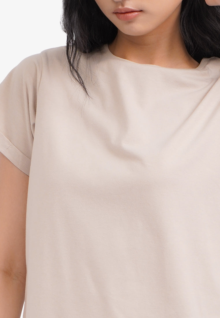 Roll Up Short Sleeve T-Shirt