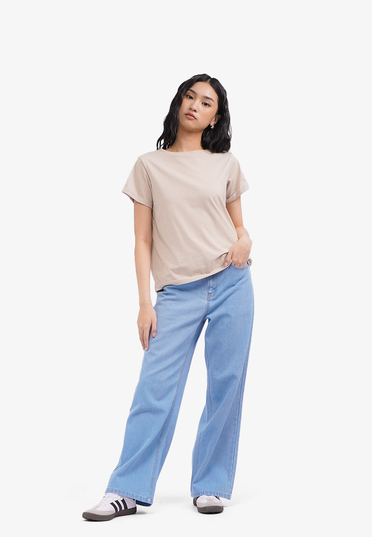 Roll Up Short Sleeve T-Shirt