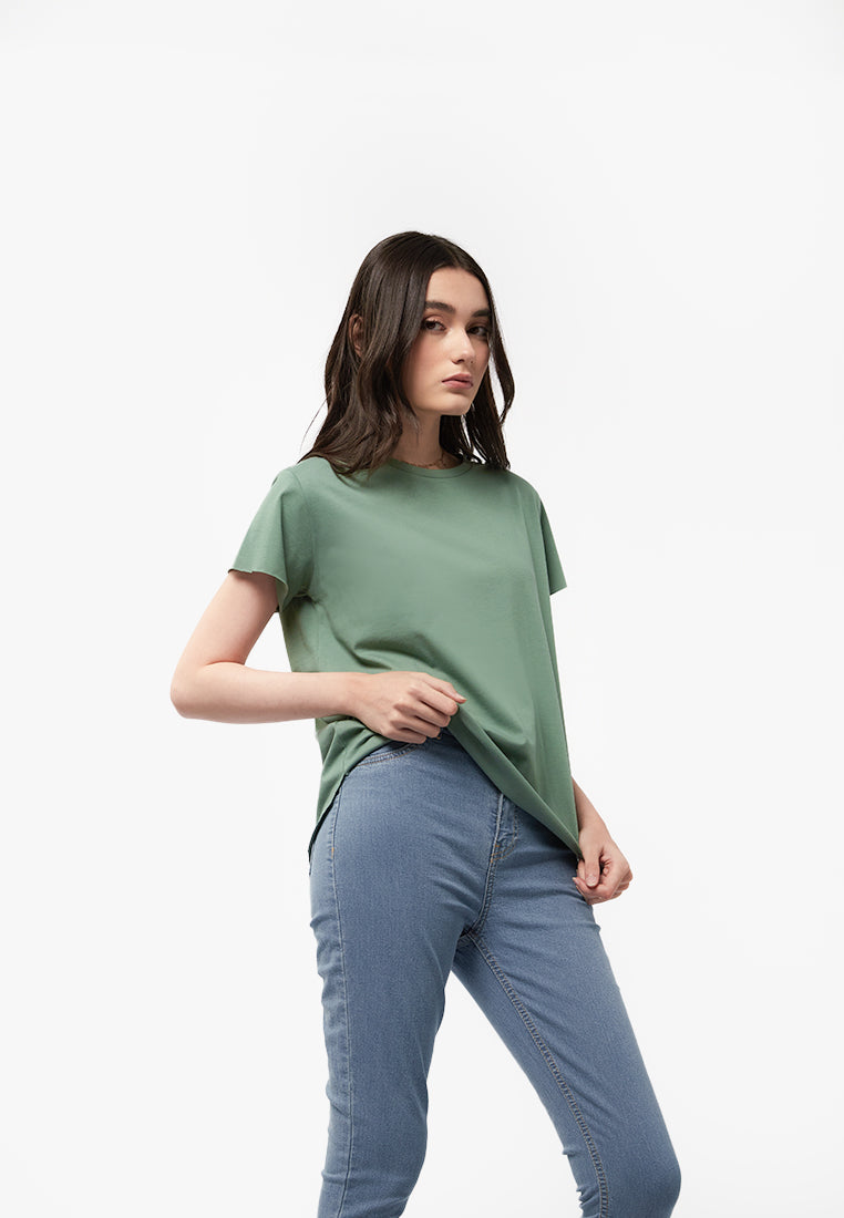 Regular Fit Short Sleeve T-Shirt Green