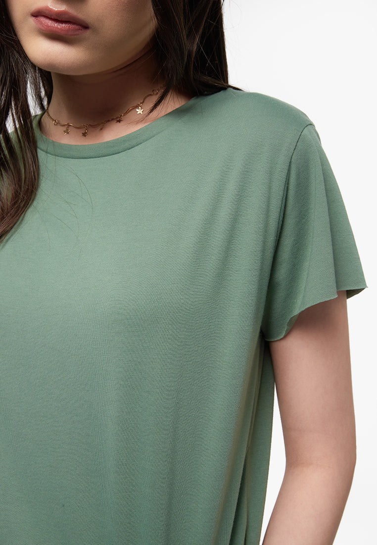 Regular Fit Short Sleeve T-Shirt Green