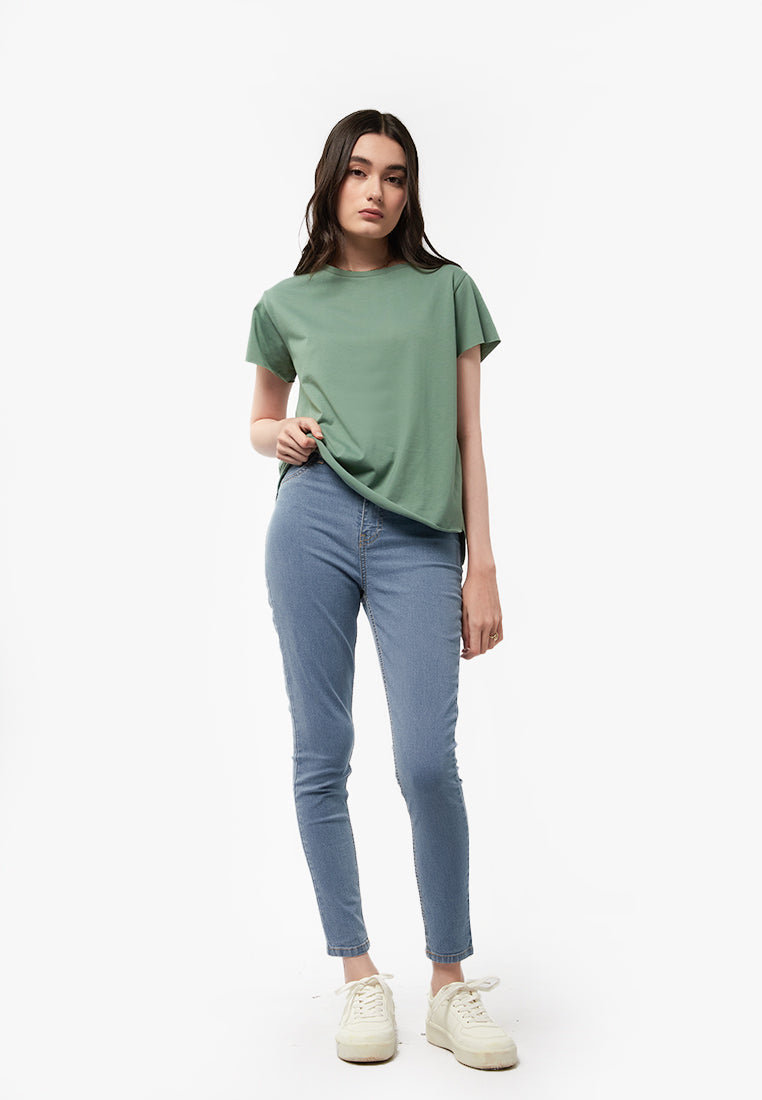 Regular Fit Short Sleeve T-Shirt Green