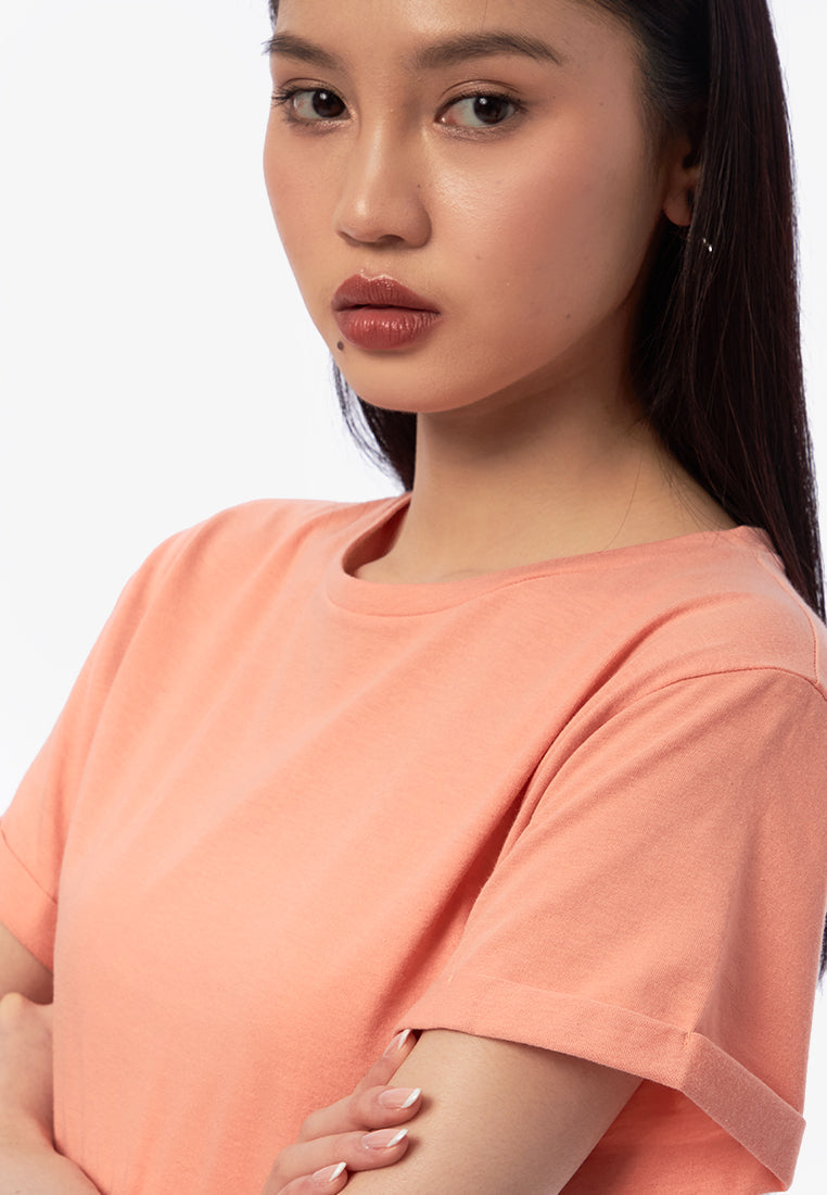 Short Sleeve Basic Loose T-Shirt