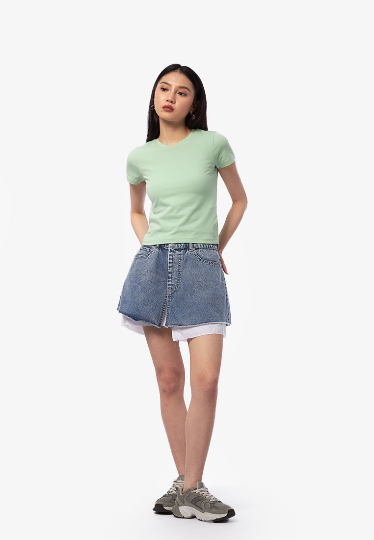 Short Sleeve Fitted T-Shirt
