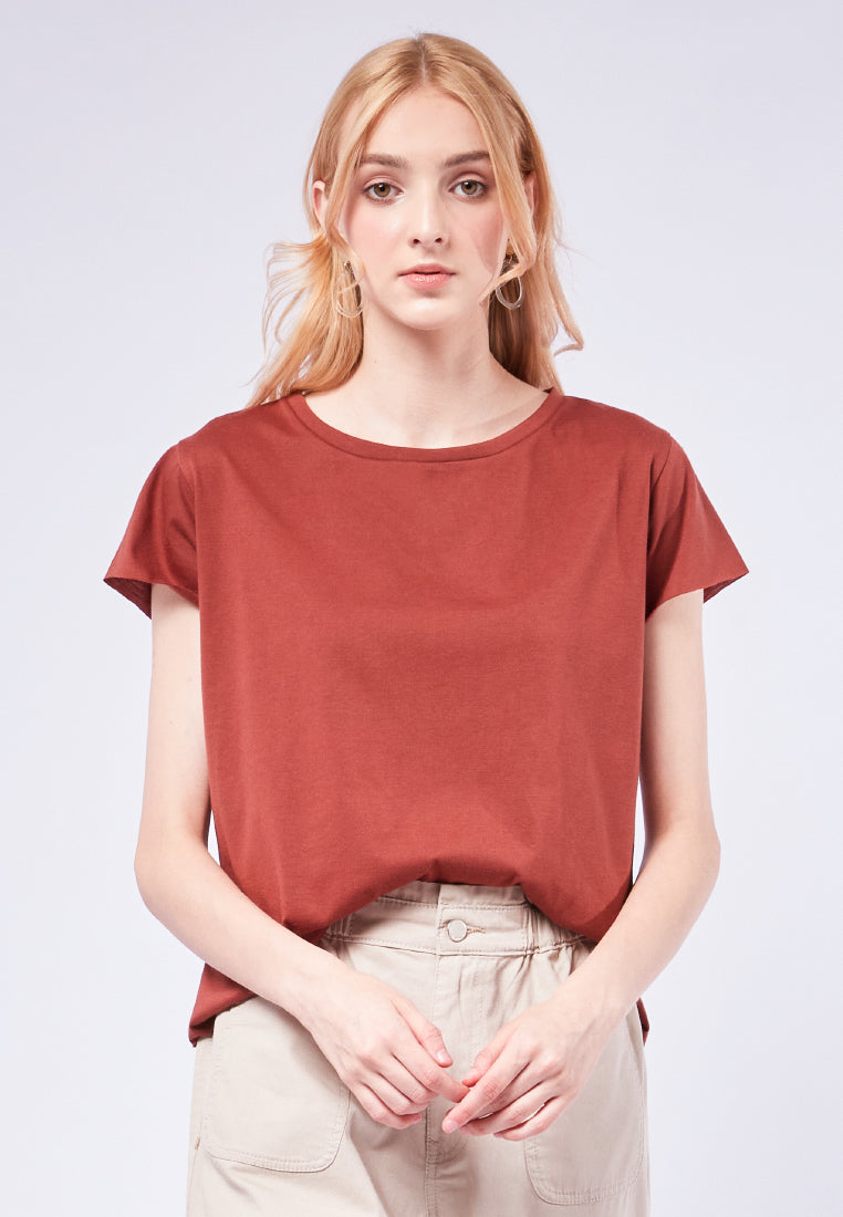 Basic Short Sleeve Loose T-shirt