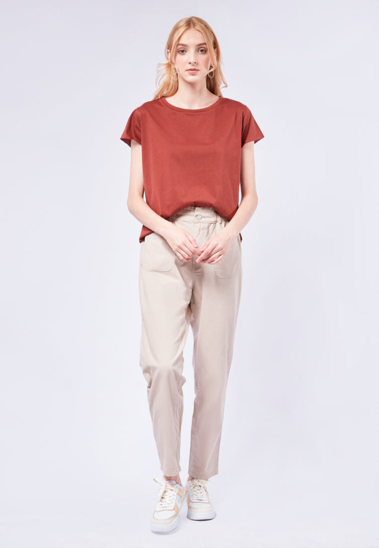 Basic Short Sleeve Loose T-shirt