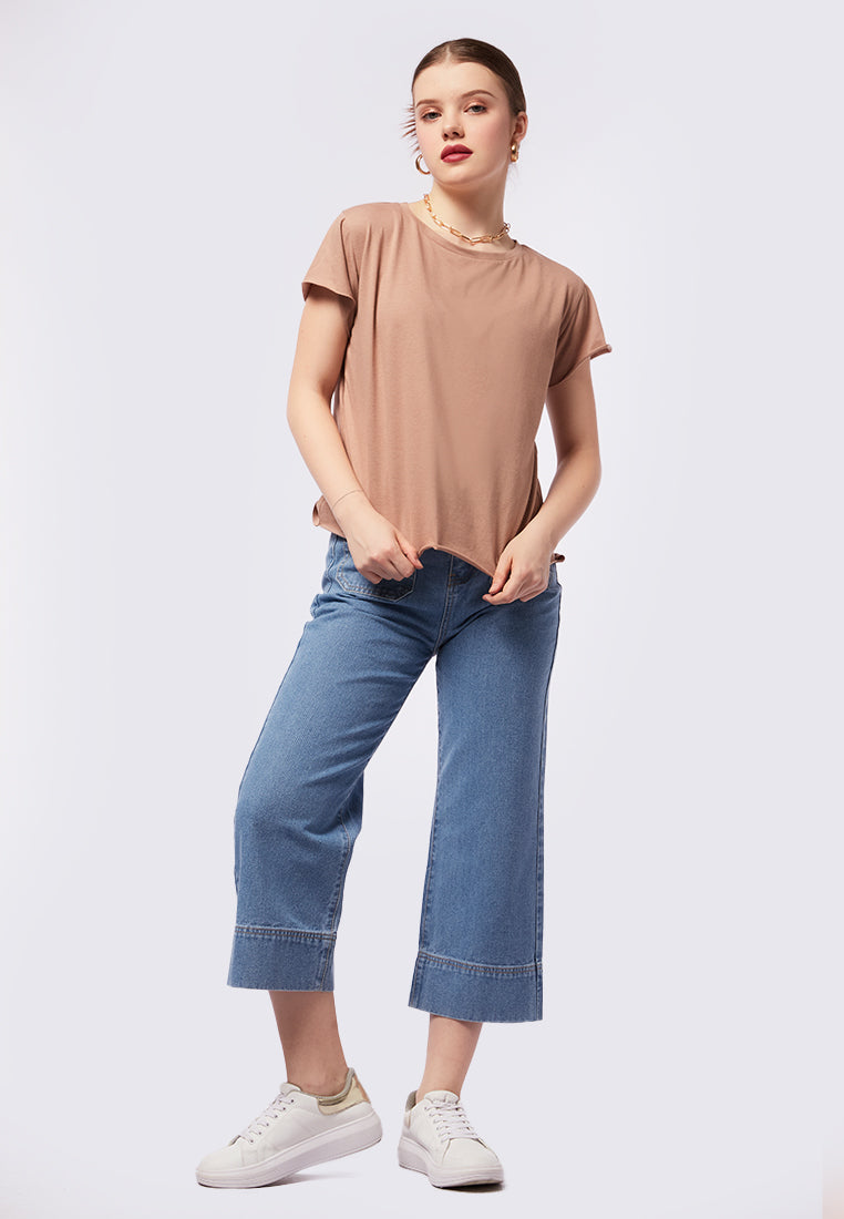 Basic Loose Short Sleeve T-Shirt