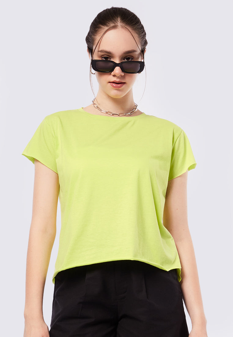 Basic Round Neck Loose T-Shirt