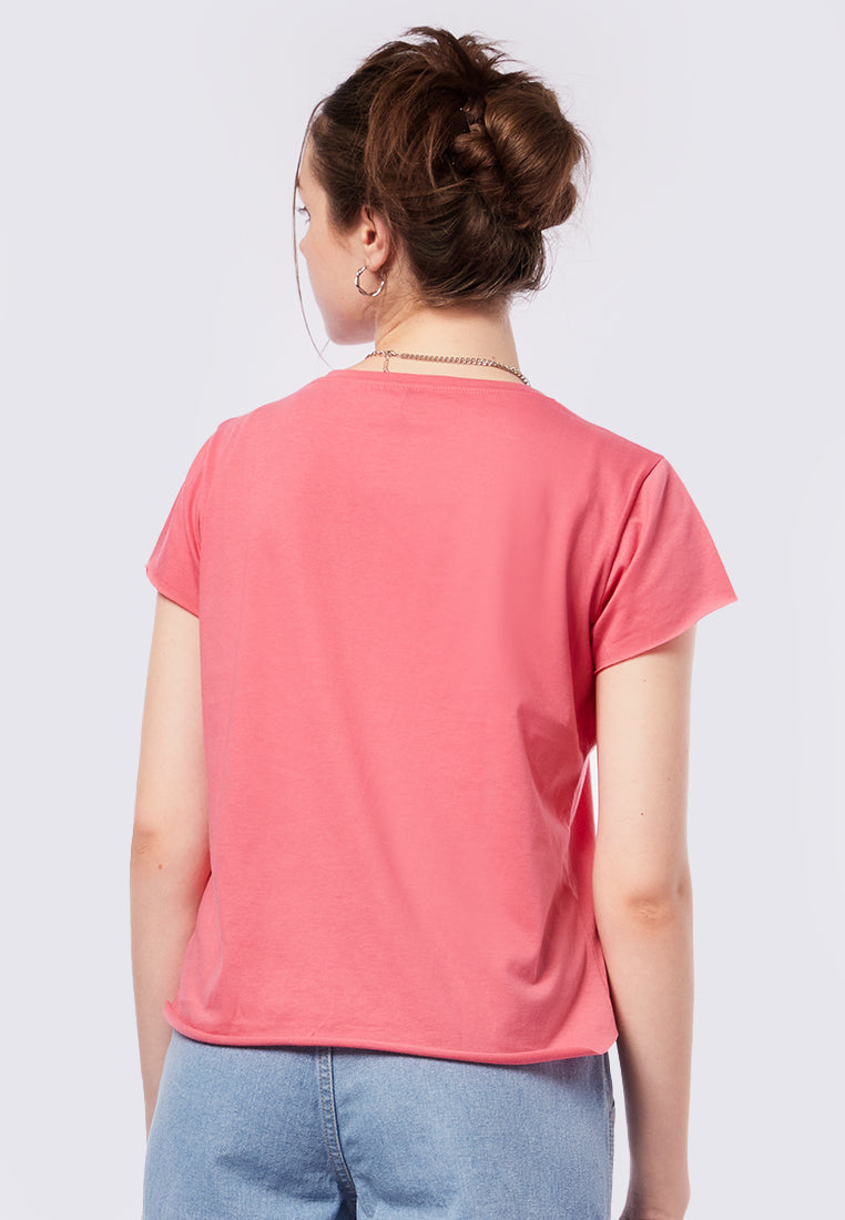 Basic Round Neck Loose T-Shirt