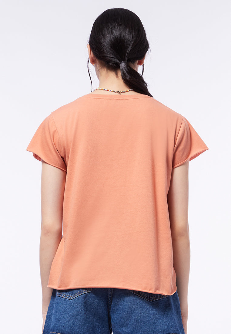 Basic Short Sleeve Loose T-Shirt