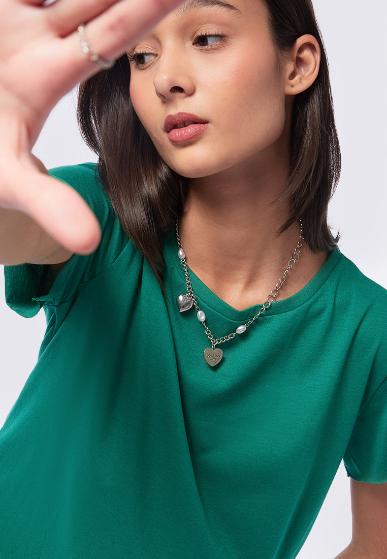 Basic Short Sleeve Loose T-Shirt
