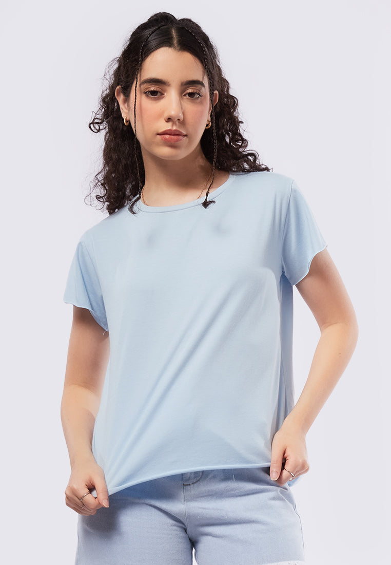 Basic Short Sleeve Loose T-Shirt