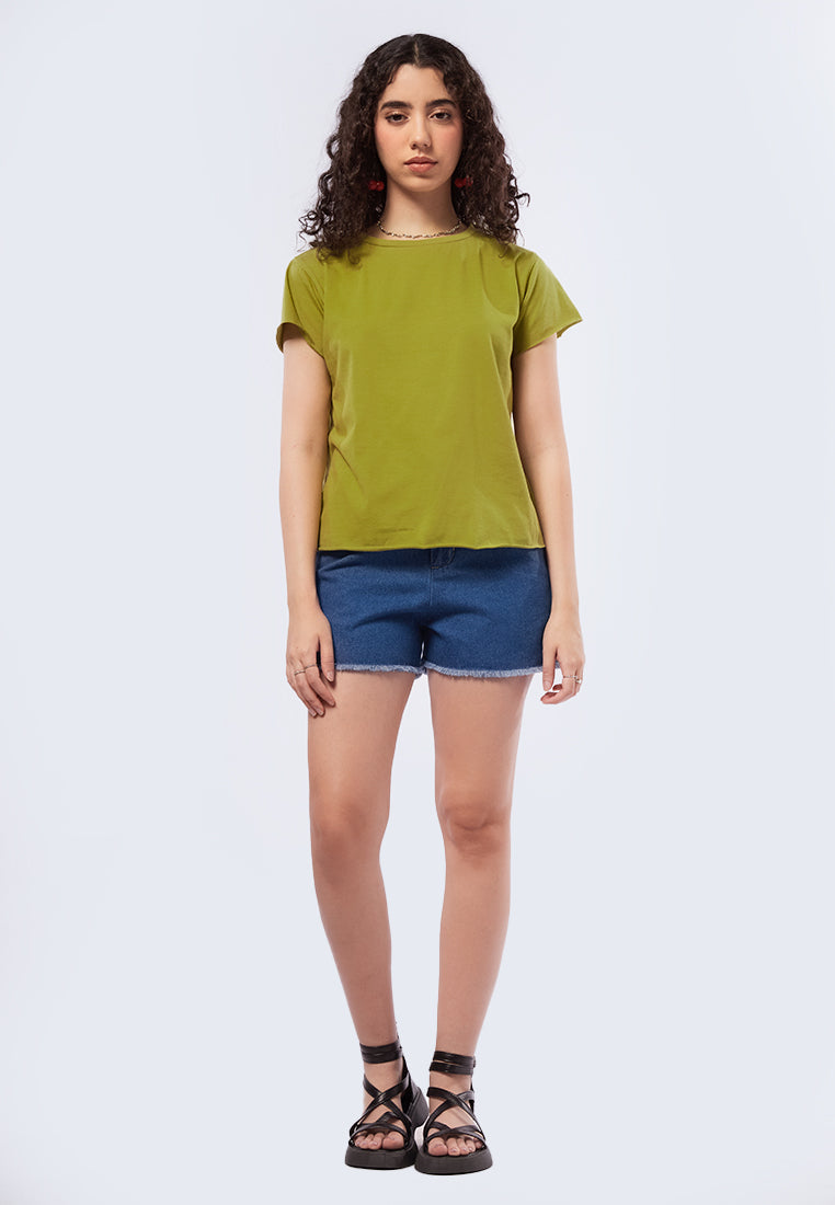 Basic Short Sleeve Loose T-Shirt