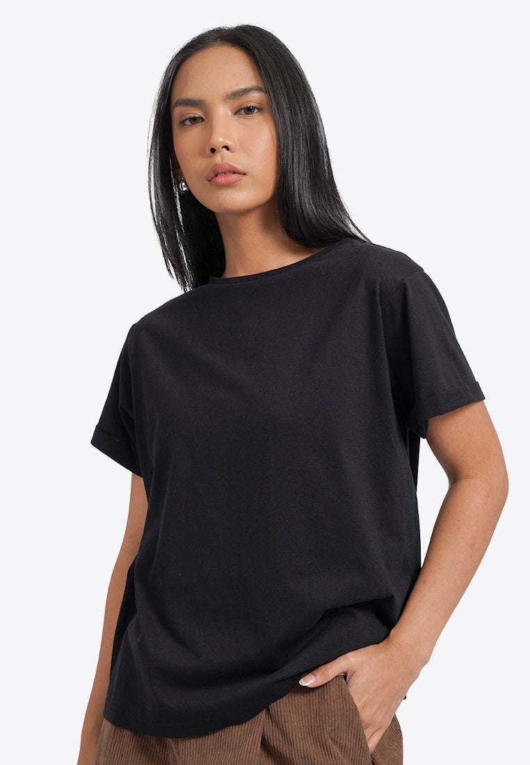 Basic Short Sleeve T-Shirt Black