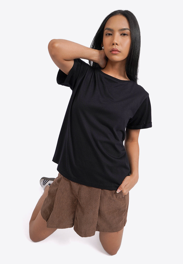 Basic Short Sleeve T-Shirt Black