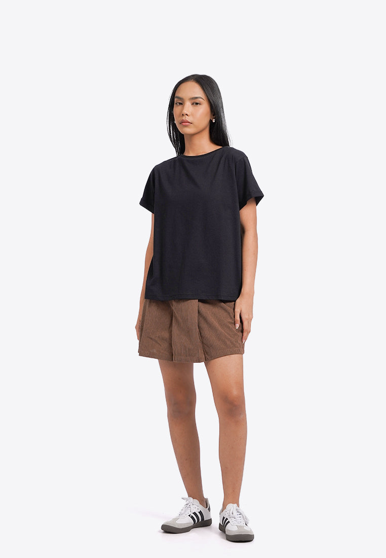 Basic Short Sleeve T-Shirt Black