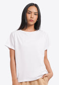 Basic Short Sleeve T-Shirt Off White