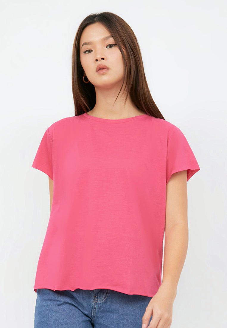 Basic Loose Crew Neck T-shirt
