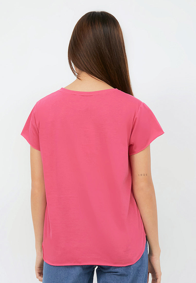 Basic Loose Crew Neck T-shirt