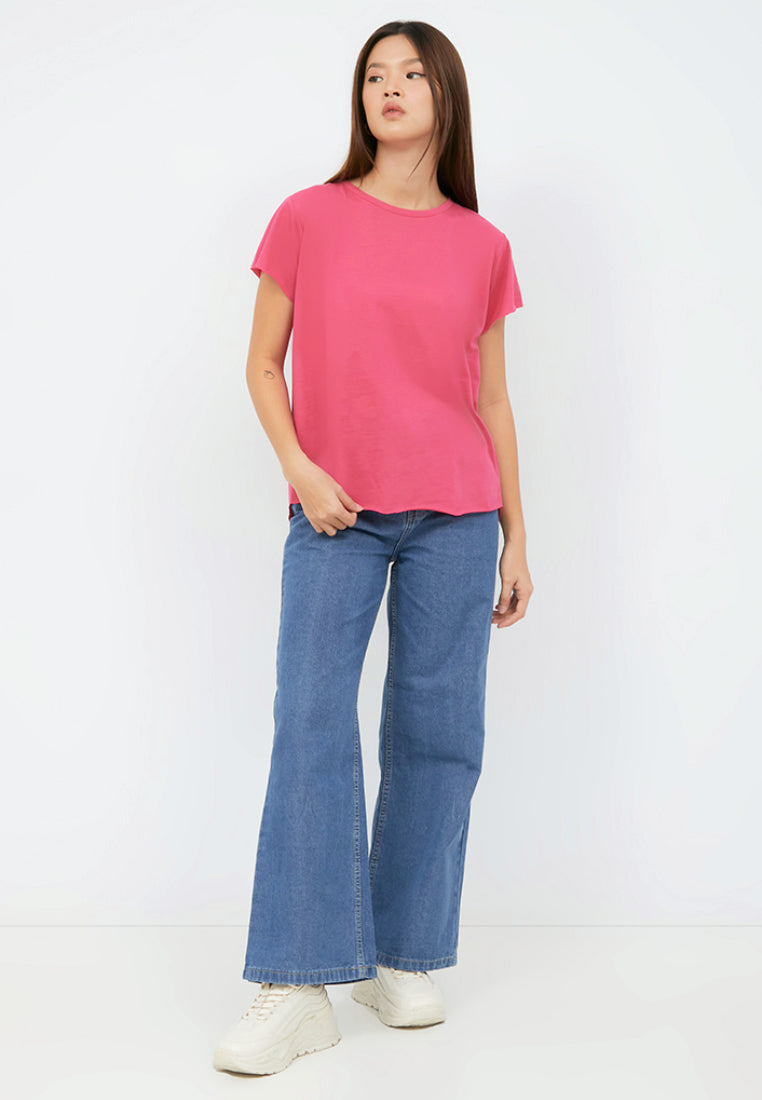 Basic Loose Crew Neck T-shirt