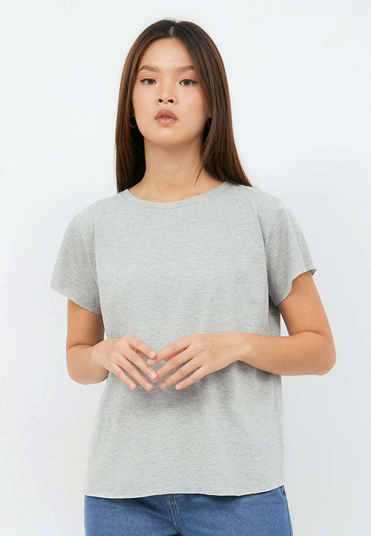 Basic Loose Crew Neck T-shirt