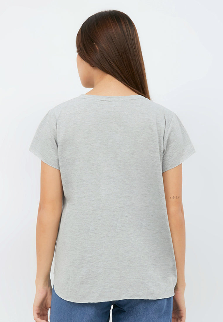 Basic Loose Crew Neck T-shirt