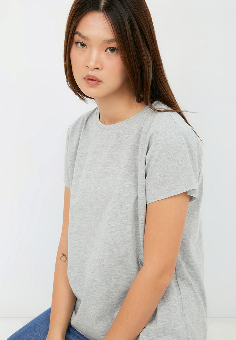 Basic Loose Crew Neck T-shirt