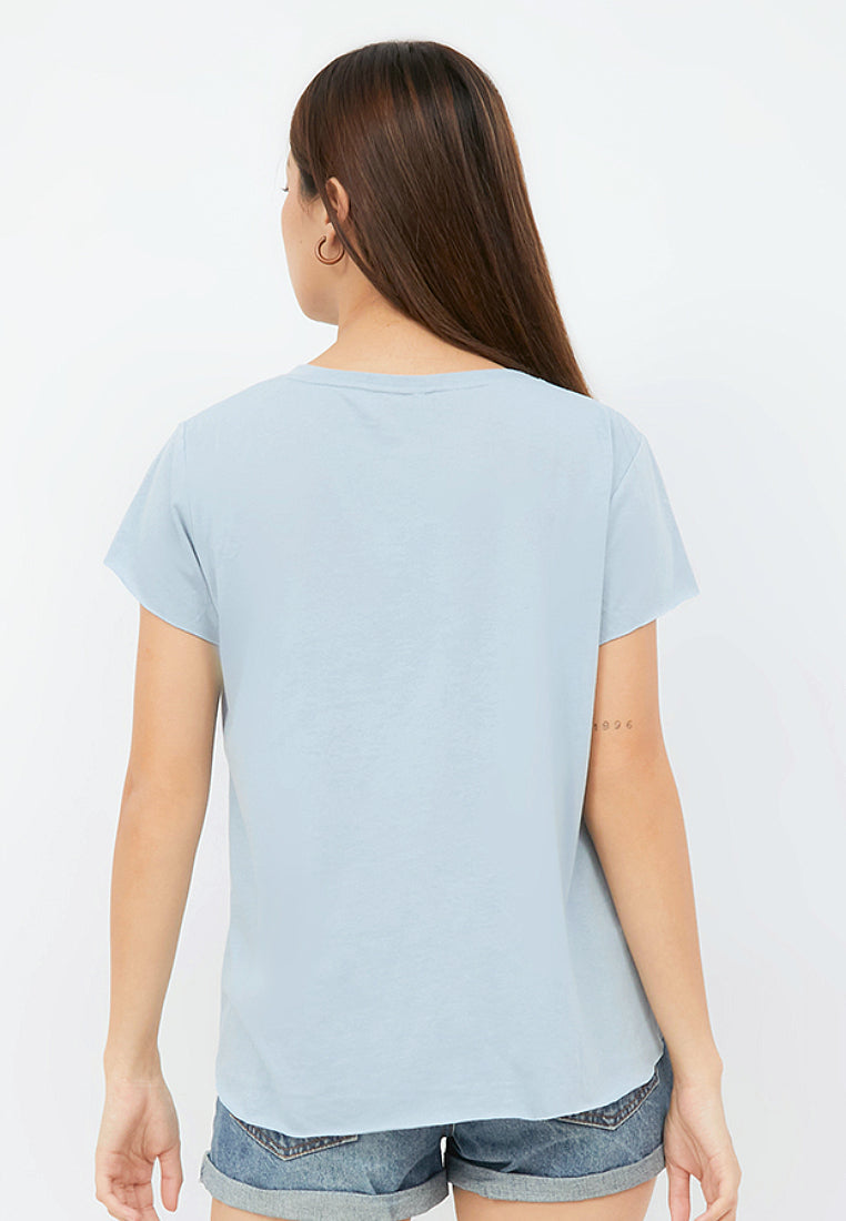 Basic Loose Crew Neck T-shirt