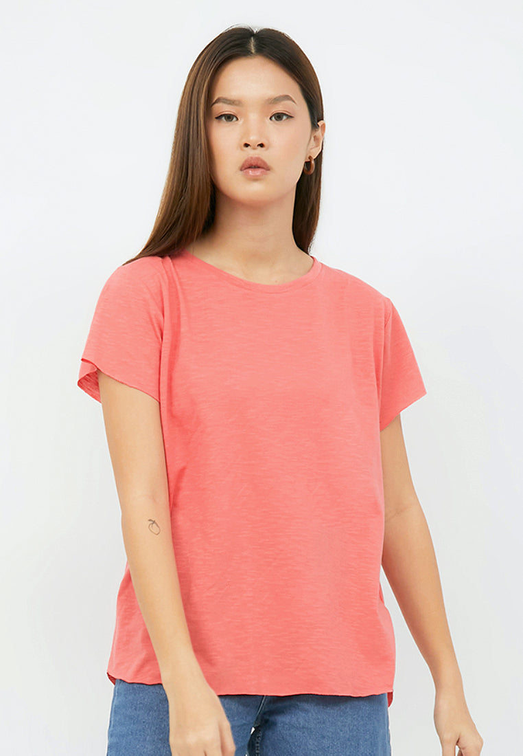 Basic Loose Crew Neck T-shirt