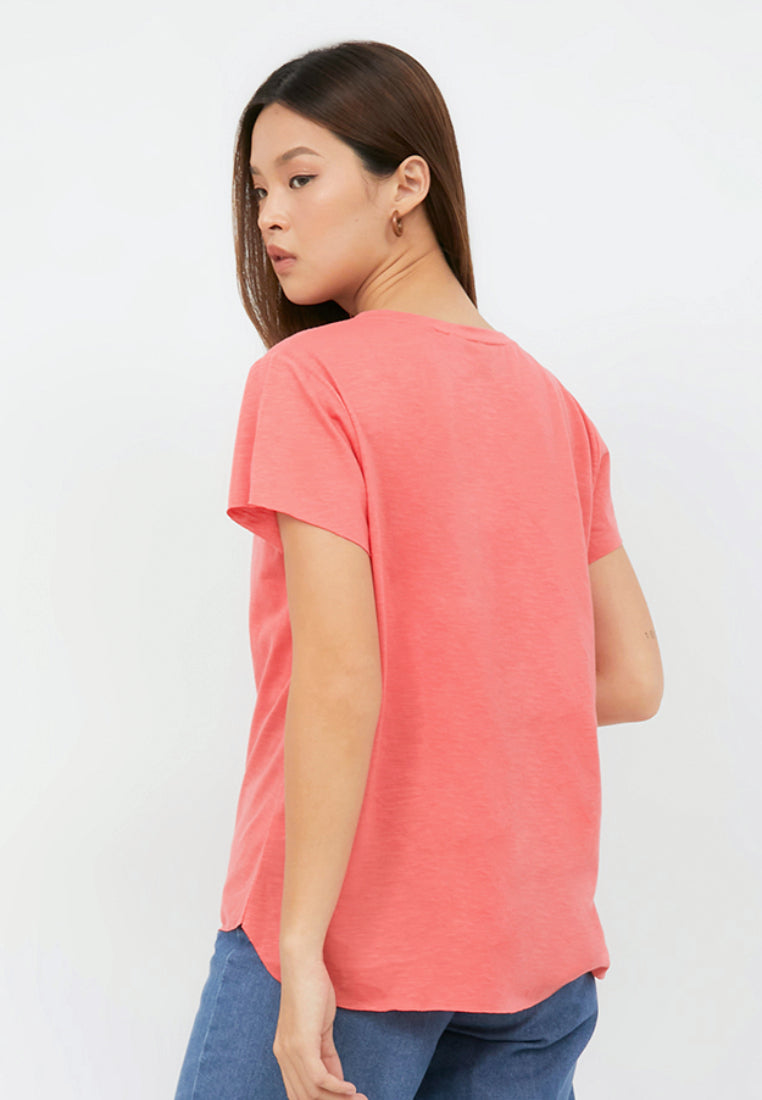 Basic Loose Crew Neck T-shirt