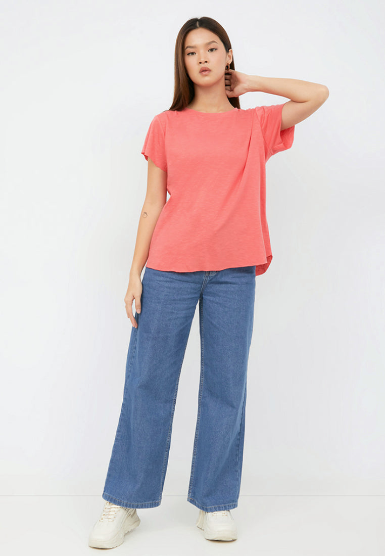 Basic Loose Crew Neck T-shirt