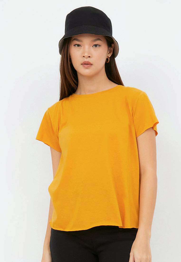 Basic Loose Crew Neck T-shirt