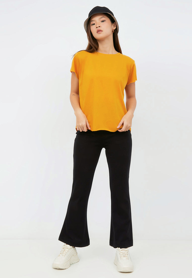 Basic Loose Crew Neck T-shirt