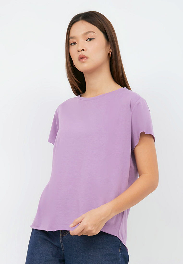 Basic Loose Crew Neck T-shirt