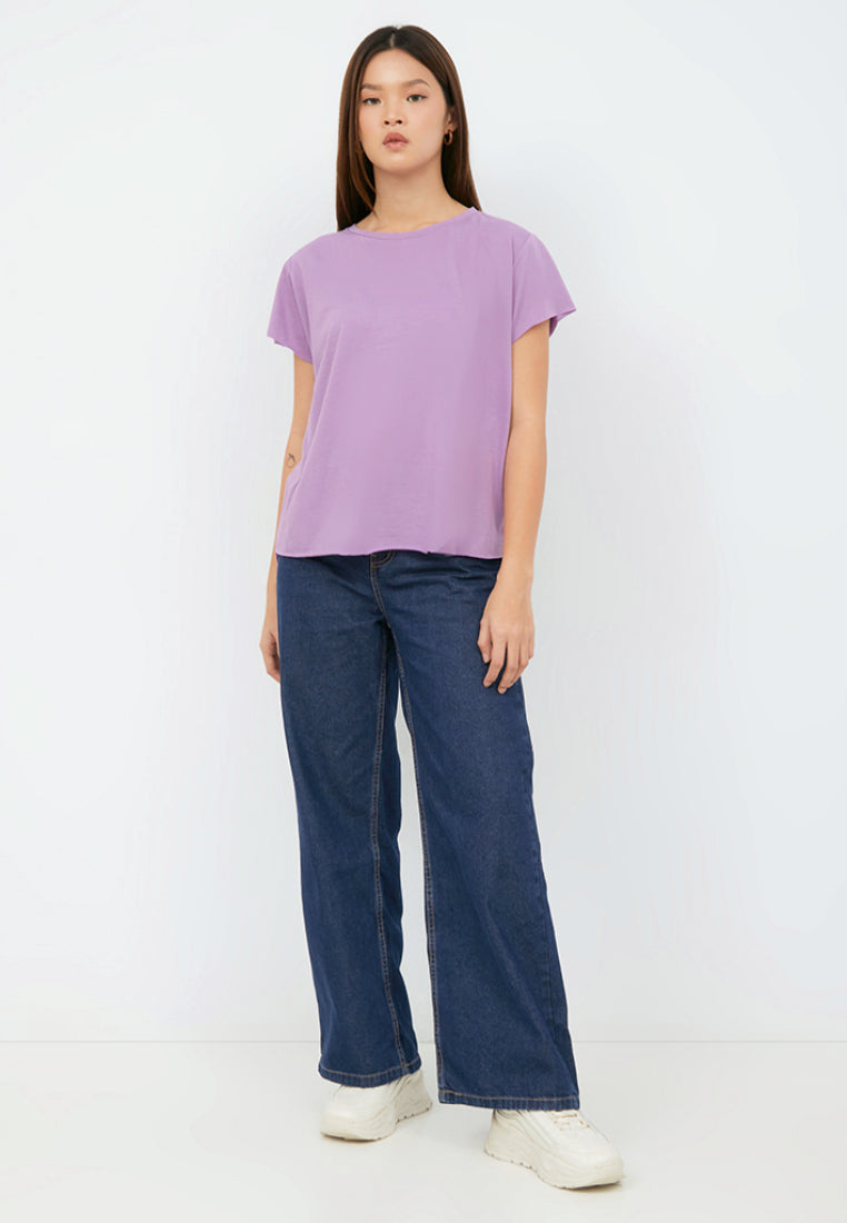 Basic Loose Crew Neck T-shirt