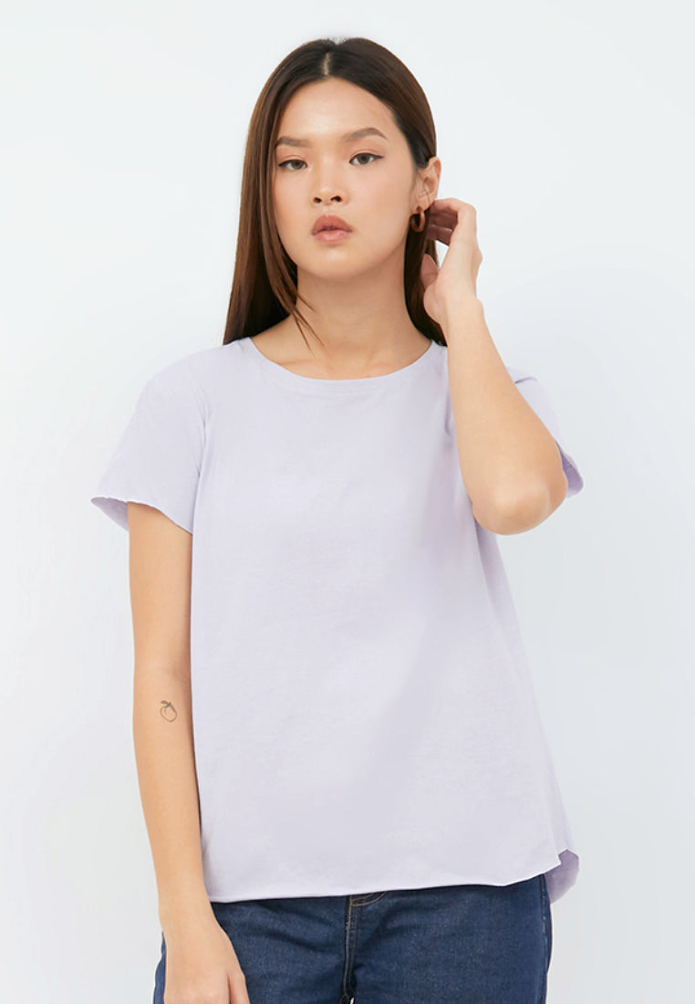 Basic Loose Crew Neck T-shirt