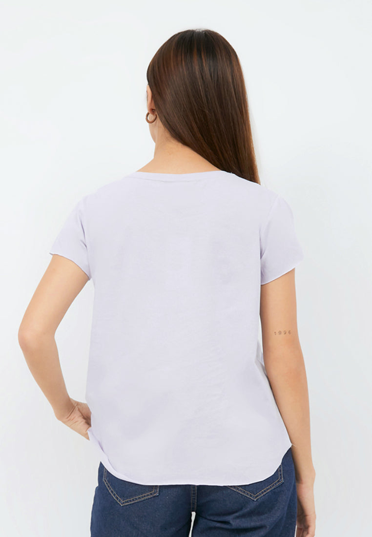 Basic Loose Crew Neck T-shirt