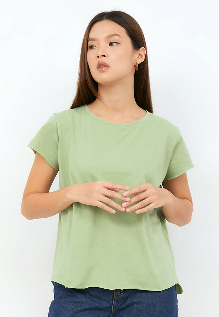 Basic Loose Crew Neck T-shirt