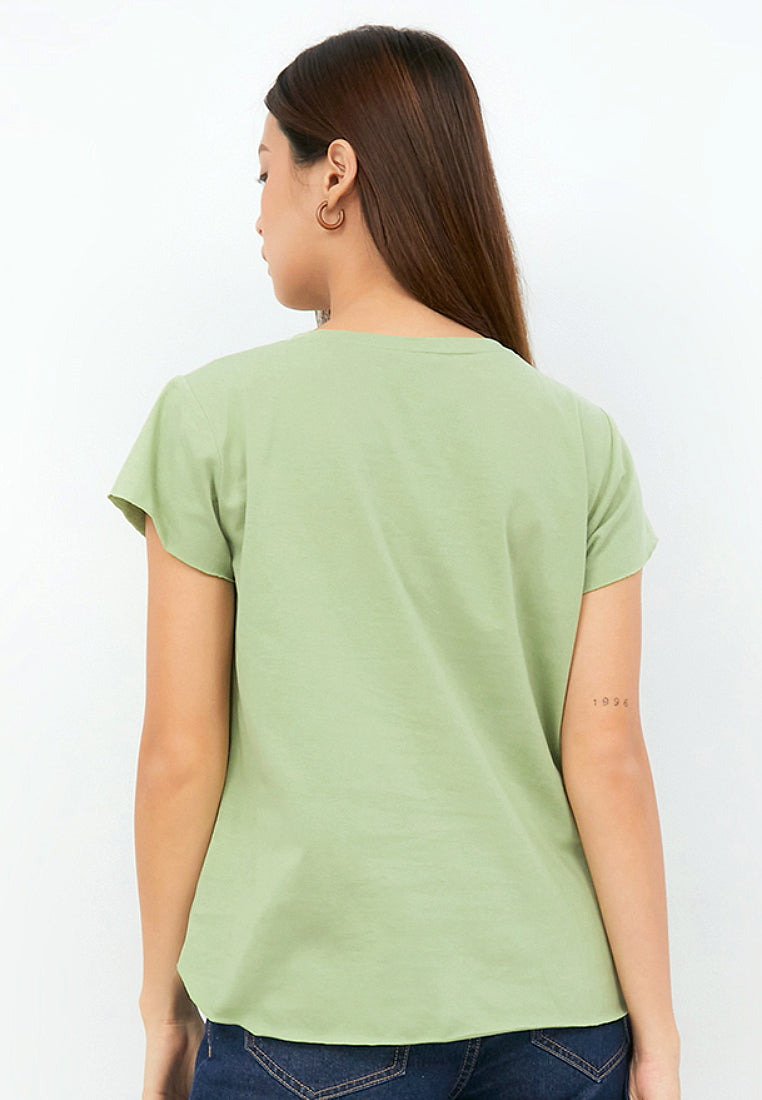 Basic Loose Crew Neck T-shirt