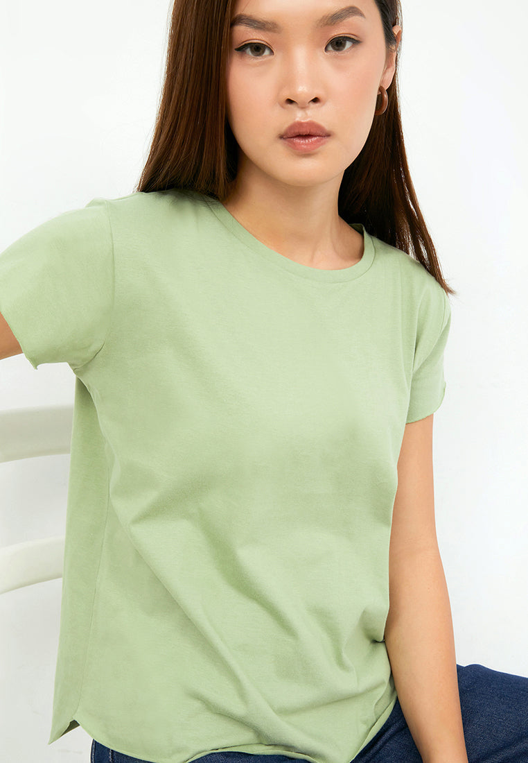 Basic Loose Crew Neck T-shirt